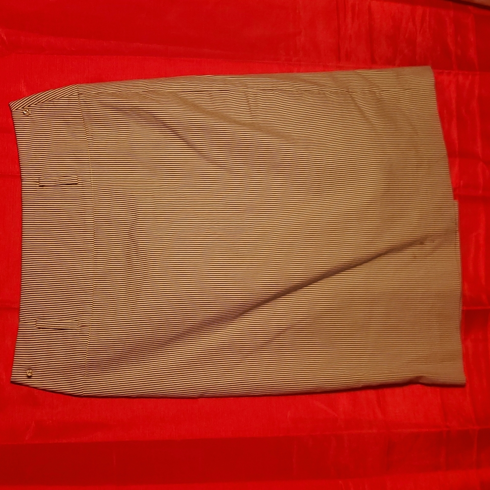 MetroStyle Pencil Stripe Skirt